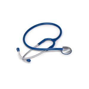 Moretti Anatomische Stethoscoop met Platte Kop Blauw